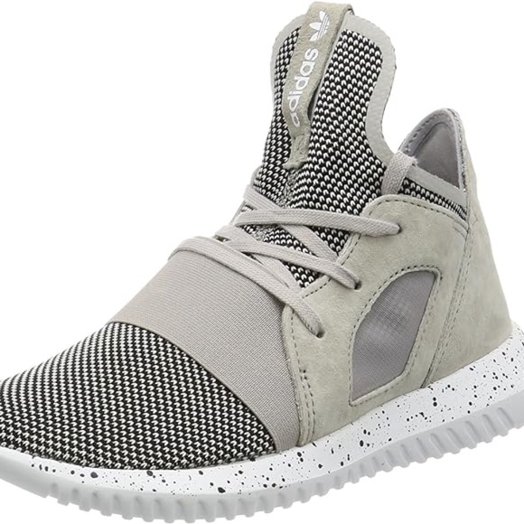 ADIDAS ORIGINALS Women's Tubular Defiant Sneakers in Grey￨Size US 8.5 - Picture 4 of 13